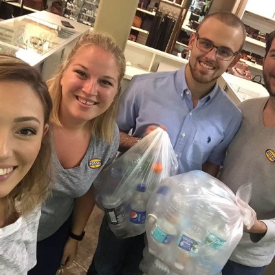 Fossil Group Employee Engagement Sustainability | Plastic Bottle Collection