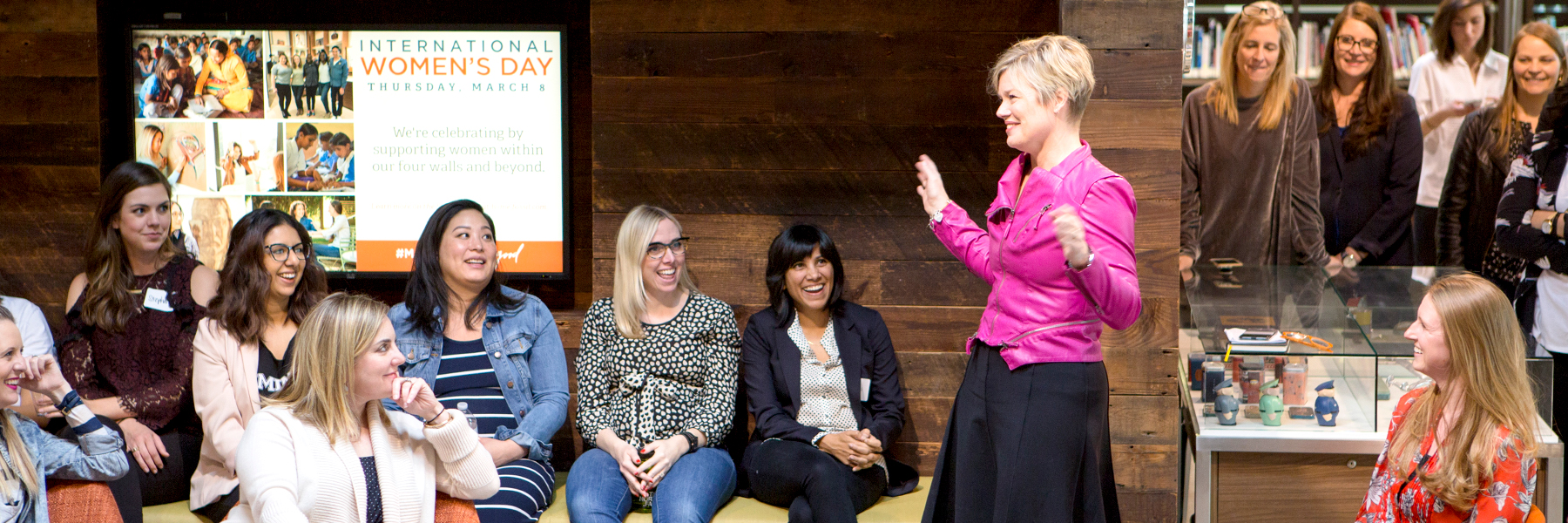 Fossil Group celebrates International Womens Day at its headquarters in Dallas TX