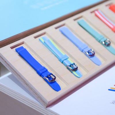 Fossils new sport smartwatch features an array of colored straps at NYC pop up shop launch