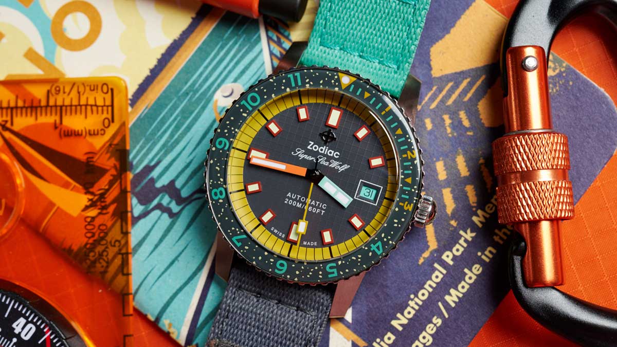 ZODIAC Launches Limited Edition Super Sea Wolf With Worn & Wound